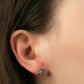 Chanel vintage earrings 黑色迷你logo 耳環 - STAY PURE