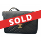 【已售出】Chanel Coco Envelope Flap Bag 黑金山形紋雙鏈信封包 - STAY PURE