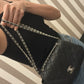 Chanel vintage bag黑色銀釦小包 - STAY PURE