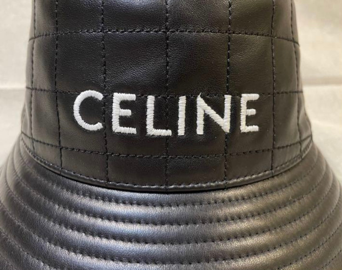 Celine leather hat 皮革漁夫帽 - STAY PURE