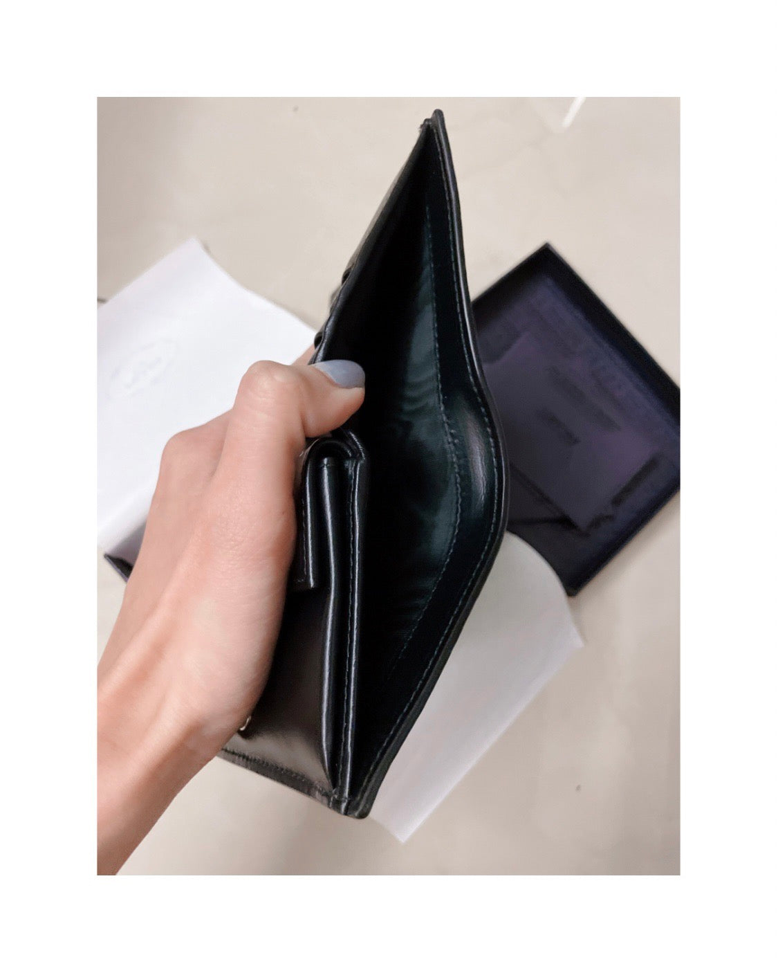 Prada Saffiano Wallet Black 皮革錢包 (黑色) - STAY PURE