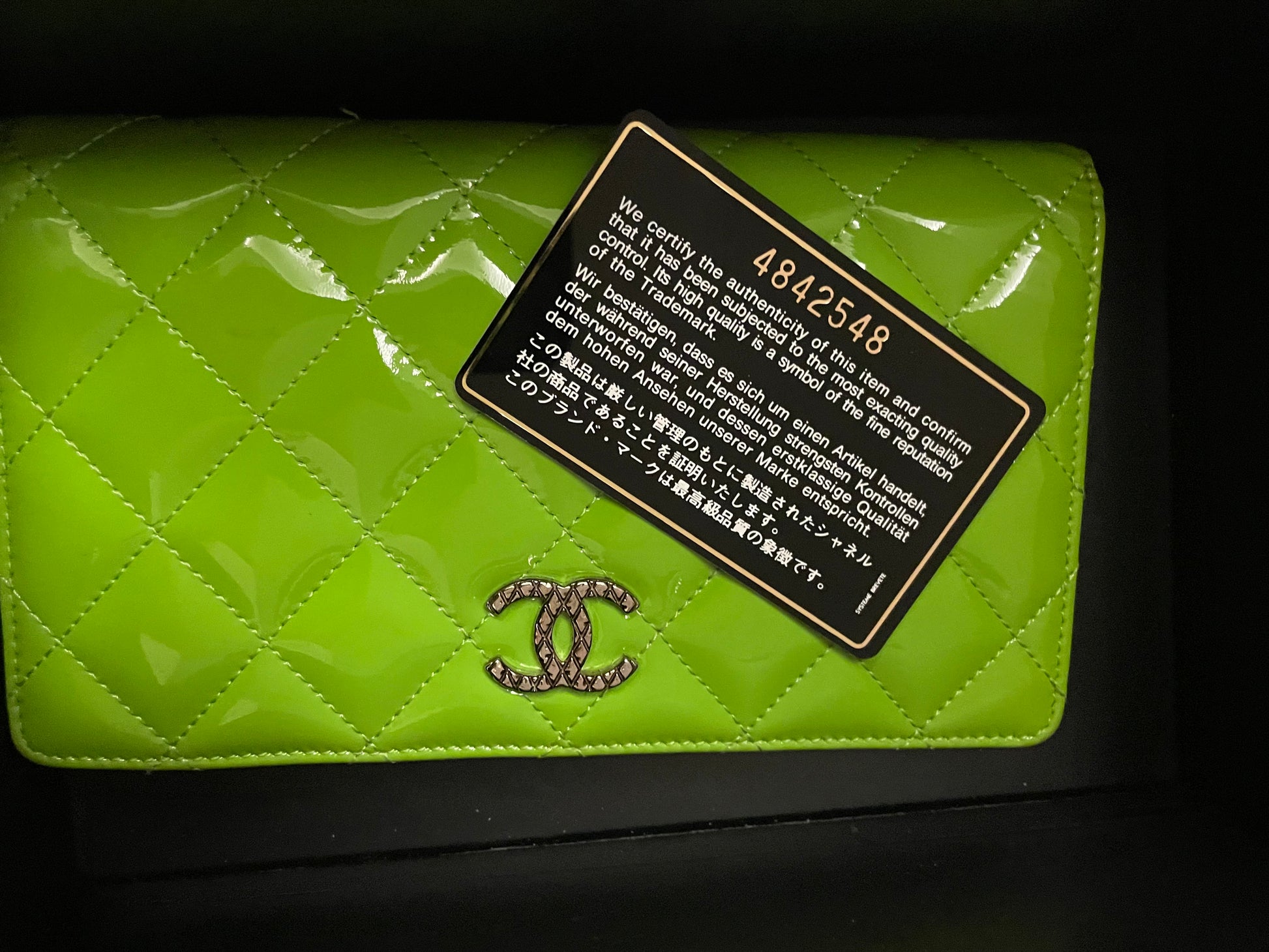 Chanel Patent Leather Purse 皮革錢包 - STAY PURE