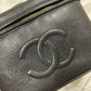 Chanel vintage 黑色鎖頭化妝包 - STAY PURE
